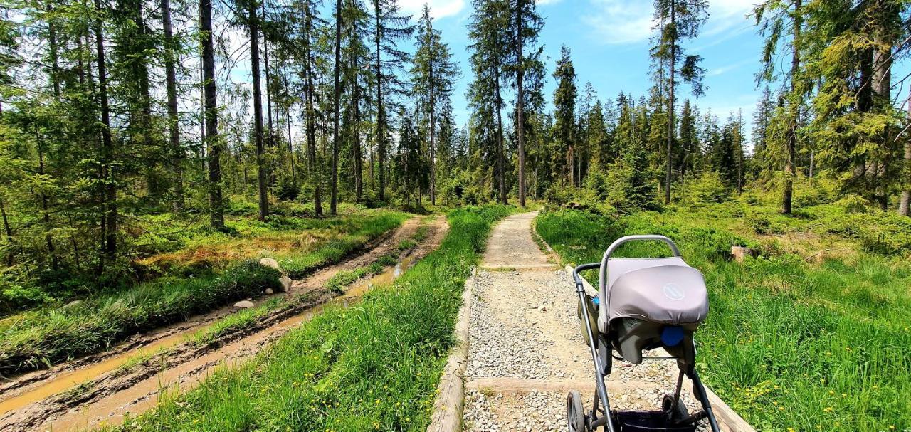 Eco Domek Z Duzym Ogrodem I Widokiem Murzasichle Exterior foto
