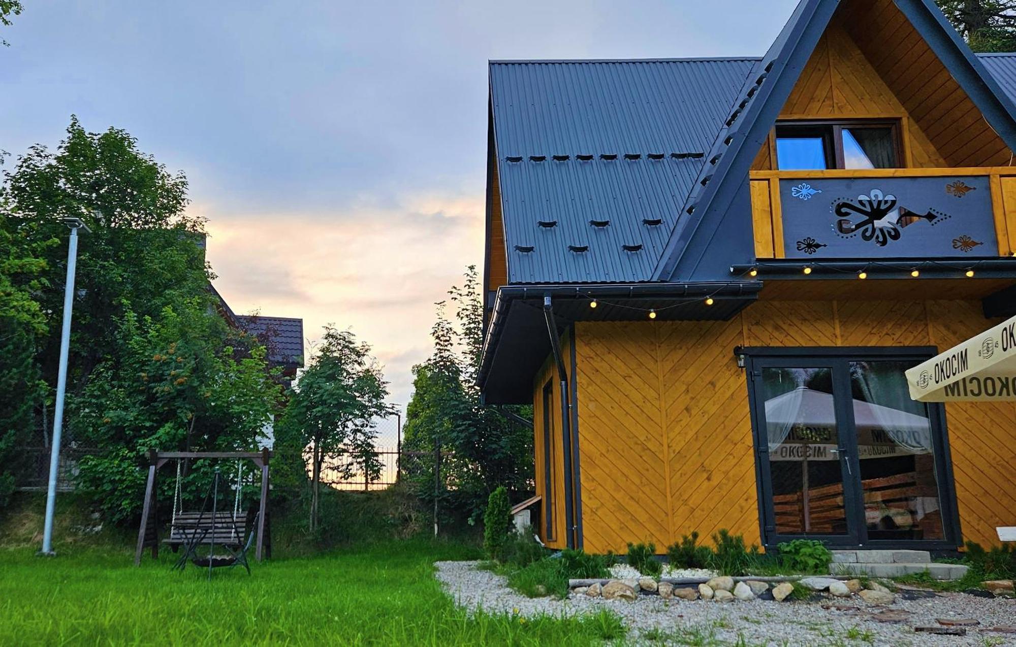 Eco Domek Z Duzym Ogrodem I Widokiem Murzasichle Exterior foto